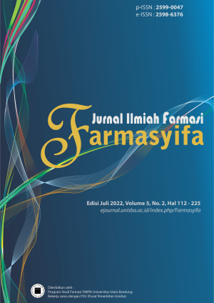 Cover Farmasyifa Vol. 5 No. 2